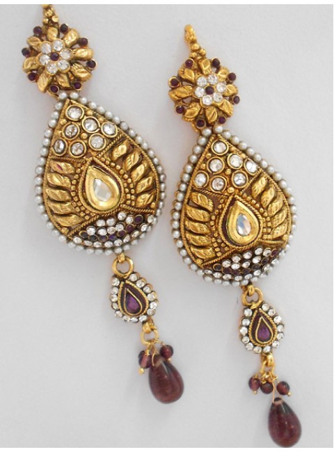 Polki Earrings